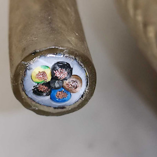 Sähkökaapeli 5x2,5mm2 + G 23 metriä