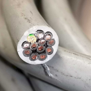 Sähkökaapeli 12x1,5mm2 33 metriä