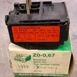 KLÖCKNER-MOELLER ZO-0,67 BIMETALLIRELE