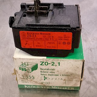 Uusi KLÖCKNER-MOELLER ZO-21 BIMETALLIRELE